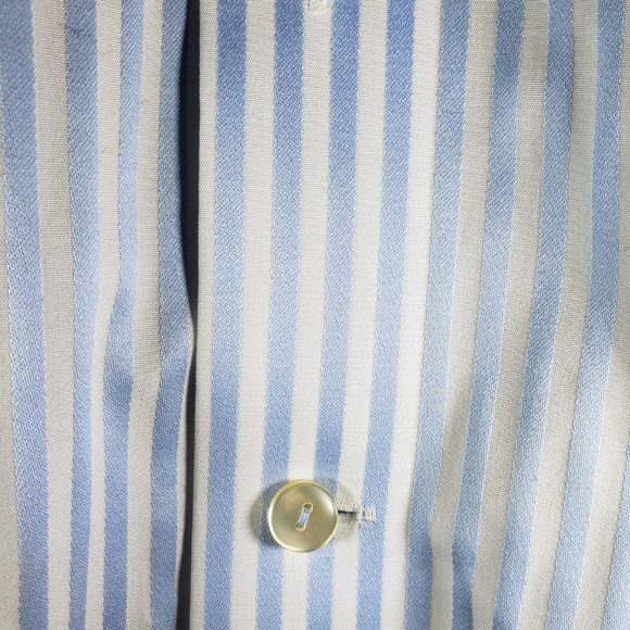 ETON of Sweden, NWOT, Lite Blue and White Striped 16/41 Contemporary fit - Picture 8 of 12